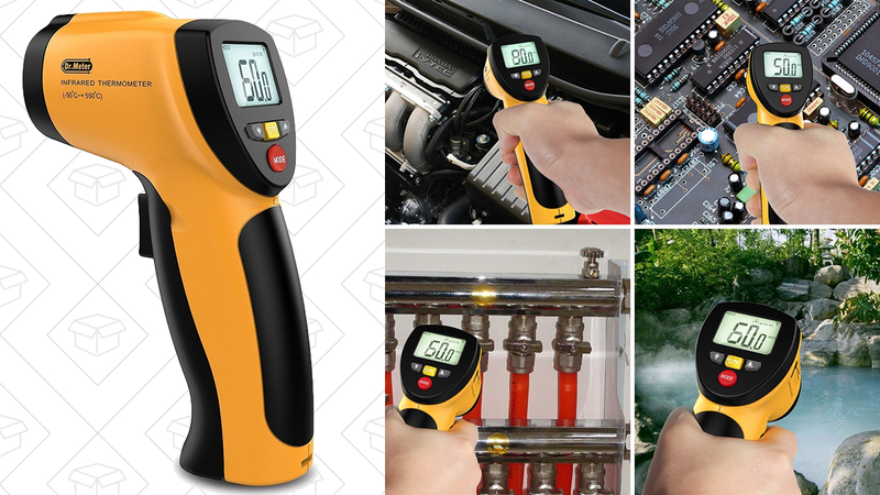 Dr. Meter IR Thermometer, $12 with code PLFR78PO